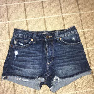 Dark Wash Jean Shorts